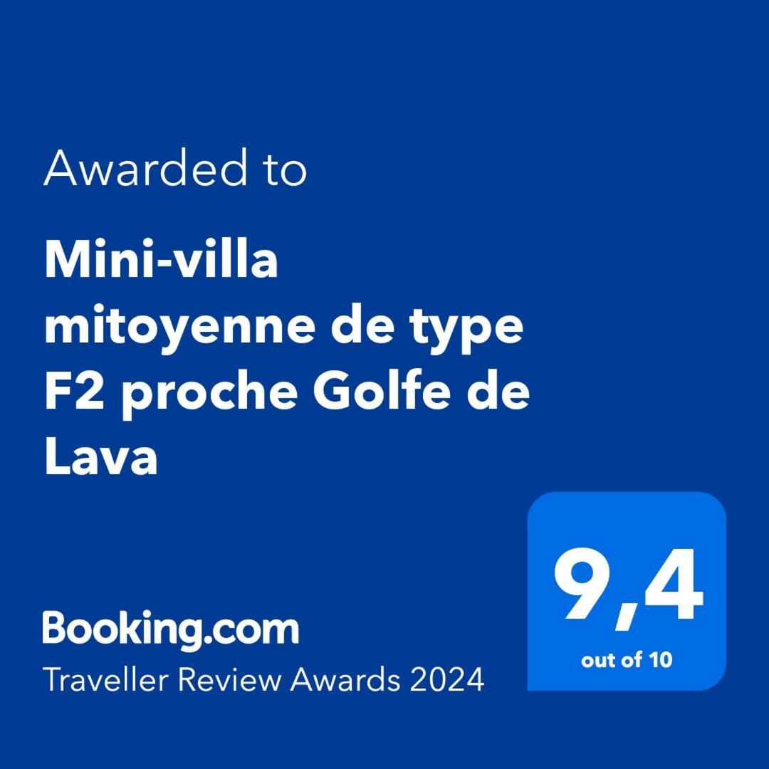 Mini-Villa Mitoyenne De Type F2 Proche Golfe De Lava アピエット エクステリア 写真